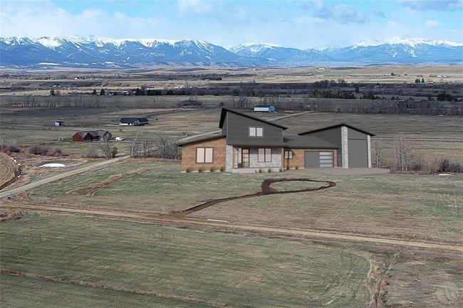 Front of home to be built cropped in on the acreage | Image 5