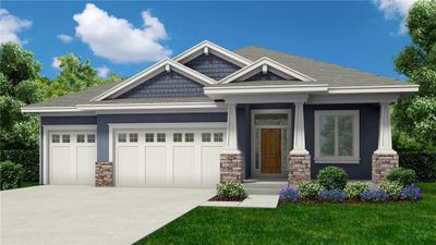 Craftsman house featuring a front lawn | Image 1