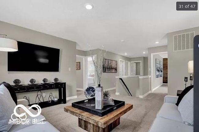 Upstairs loft area that can be used as a game room, media room or a play area | Image 12