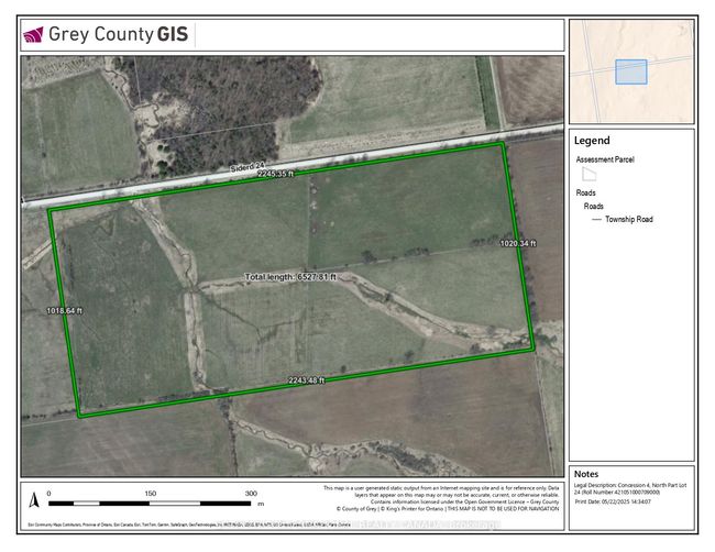 LT24 4 Th Concession N, Home with 0 bedrooms, 0 bathrooms and null parking in Municipality Of Meaford ON | Image 5