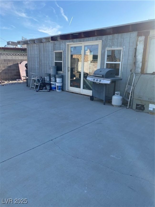View of patio / terrace with fence and area for grilling | Image 23