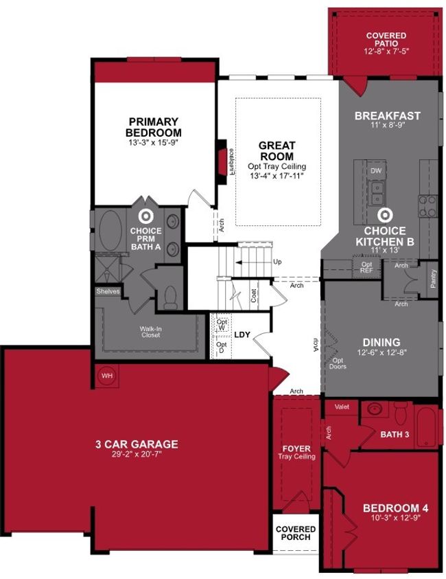 Beazer Homes Goodland Avalon floorplan | Image 9