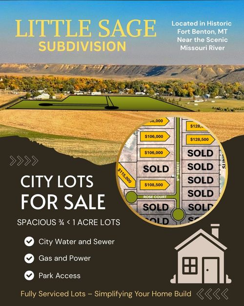 Lot 10 Little Sage, Fort Benton, MT, 59442 | Card Image