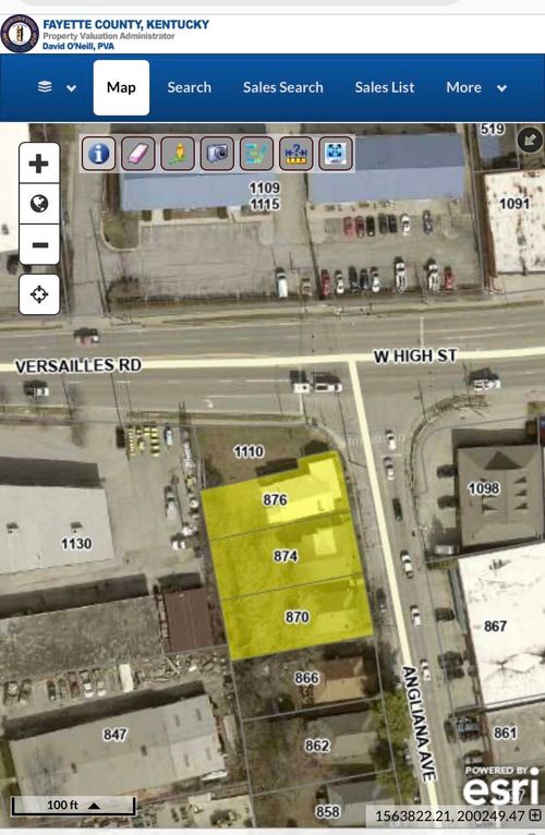 870-876 Angliana Ave, Lexington, KY, 40508-3145 | Card Image