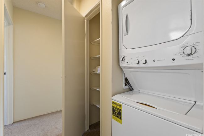 New Washer/Dryer and freshly painted linen closet | Image 12