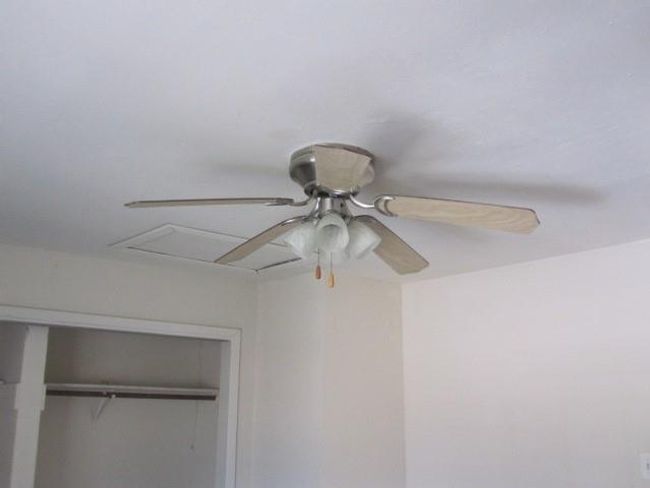 Nice ceiling fan in the primary bathroom up | Image 38