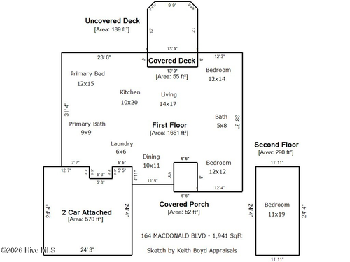 164 Macdonald Blvd, Havelock, NC, 28532-9393 | Card Image