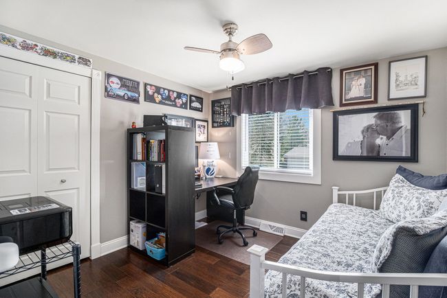 Fourth bedroom flexes as a home office space. | Image 15