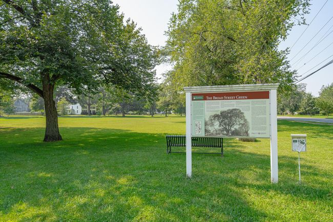 The Broad Street Green is located directly in front of this home. | Image 36
