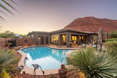 Pristine Heated swimming pool, hot tub and fully Xeriscaped yard | Image 3