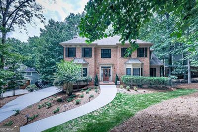 3520 Stone Cliff Way, House other with 4 bedrooms, 3 bathrooms and 2 parking in Woodstock GA | Image 1