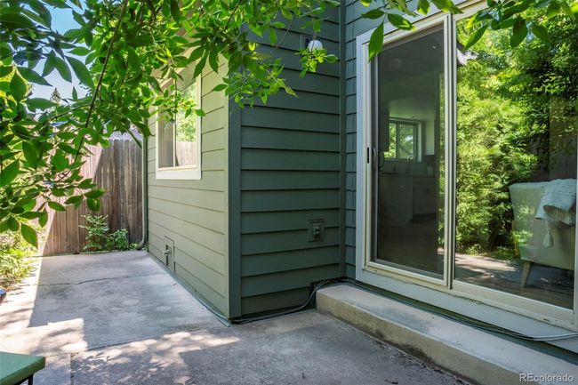 Spacious and private back patio area | Image 28