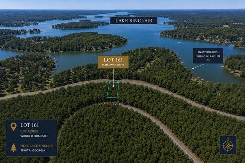 Lot 161 Jamesway Dr, Sparta, GA, 31087-4545 | Card Image