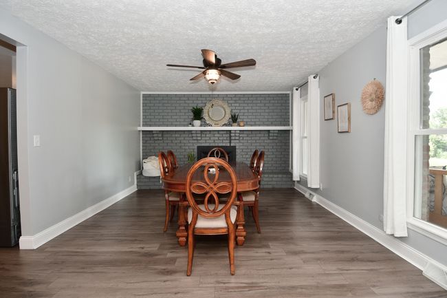 Formal dining room with 1 of 2 electric fireplace | Image 9