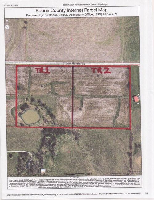 TRACT 1 E Loy Martin Rd, ASHLAND, MO, 65010 | Card Image
