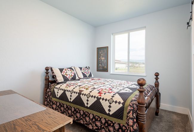 Bedrm 2, barn door on closet here too. | Image 19