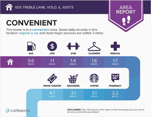 605 Treble Ln, Volo, IL, 60073-5938 | Card Image