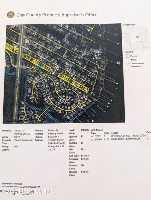 0 Florida St, Fleming Island, FL, 32003 | Card Image