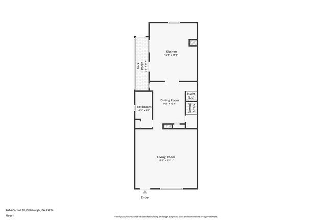 4614 Carroll St, House other with 2 bedrooms, 1 bathrooms and null parking in Bloomfield PA | Image 33