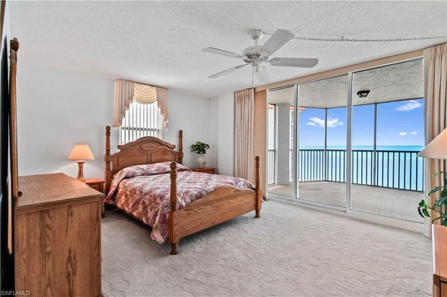 Breathtaking Gulf views from spacious master bedroom | Image 19
