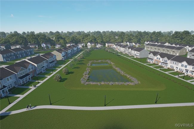 3413 Pond Aly, Townhouse with 3 bedrooms, 3 bathrooms and null parking in Richmond VA | Image 24