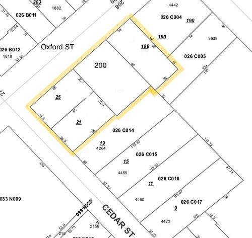 198 / 21 Oxford / Cedar Street, Portland, ME, 04101 | Card Image