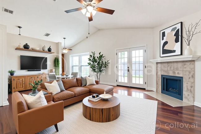 Living area has been virtually modified and staged to show potential. How cute is this!! | Image 7