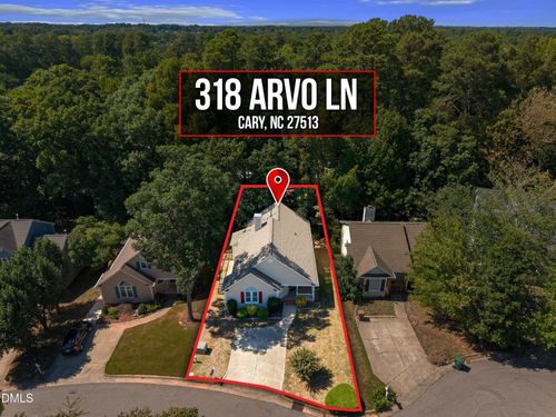 318 Arvo Ln, Cary, NC, 27513-5342 | Card Image