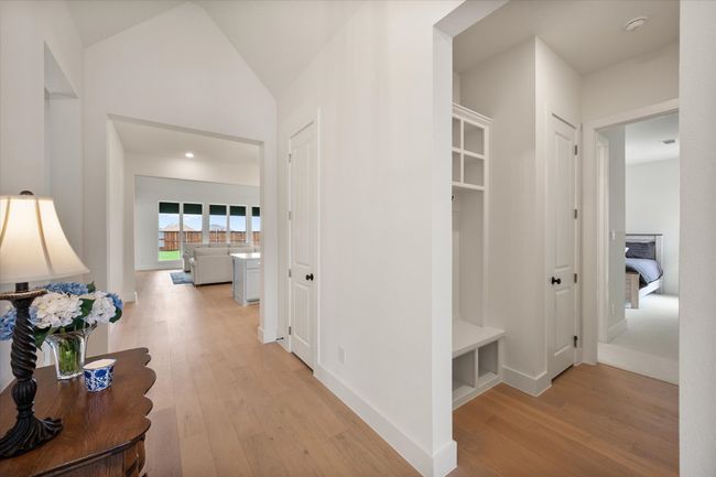 At the front of the house with a view of bedroom 4 and the mudroom | Image 27