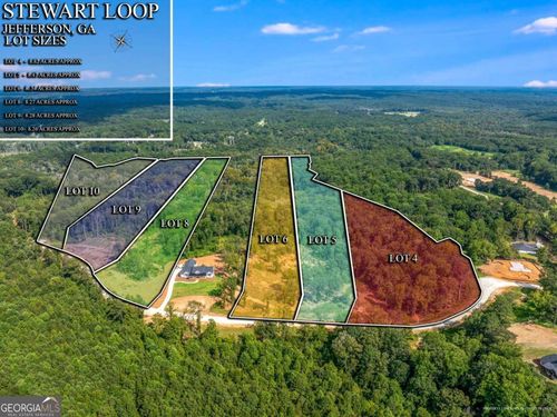 LOT 9 Stewart Loop, Jefferson, GA, 30549-3510 | Card Image