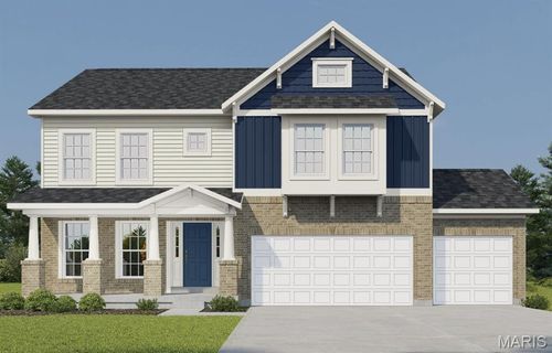 420 Farmhouse Dr, Wentzville, MO, 63385-6046 | Card Image