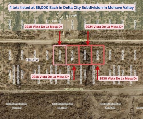 4 Vista De La Mesa Drive, Mohave Valley, AZ, 86440 | Card Image