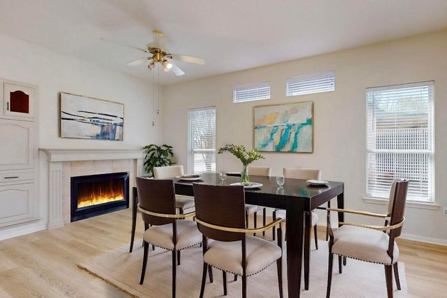 this could be your dining area or have the formal dining in the great room: virtual staging | Image 12