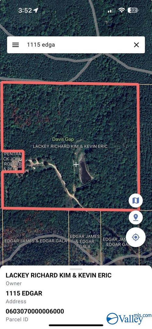 39 acres Edgar Rd, Gadsden, AL, 35905 | Card Image