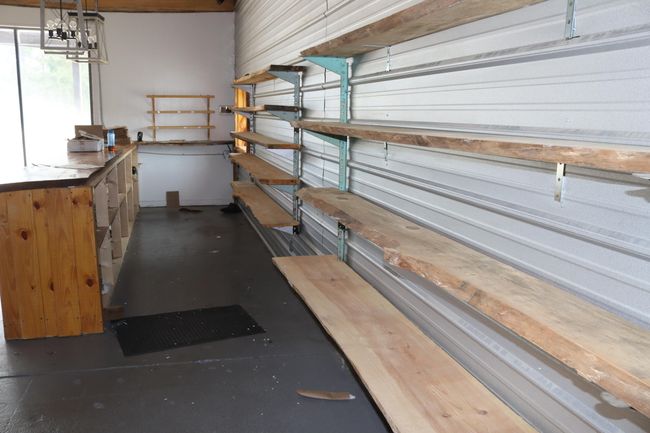 shelving behind cash register | Image 12