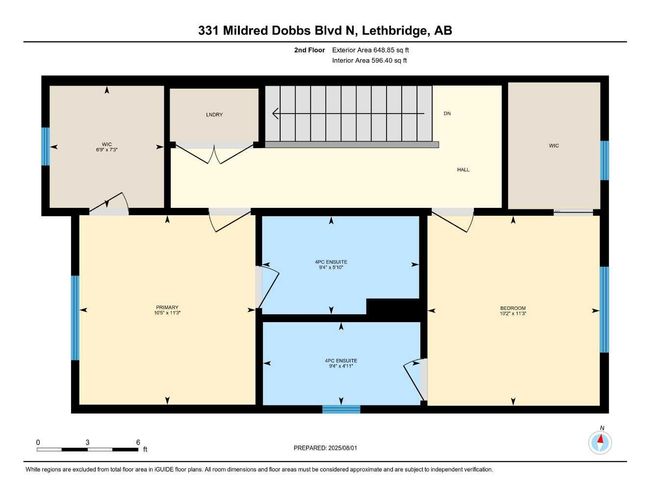 331 Mildred Dobbs Blvd N, Townhouse with 2 bedrooms, 4 bathrooms and 2 parking in Lethbridge AB | Image 35