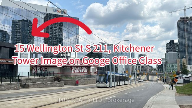 211 - 15 Wellington St S, Condo with 1 bedrooms, 1 bathrooms and null parking in Kitchener ON | Image 4