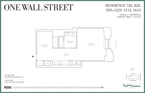 1229-1 Wall Street, New York City, NY, 10005 | Card Image