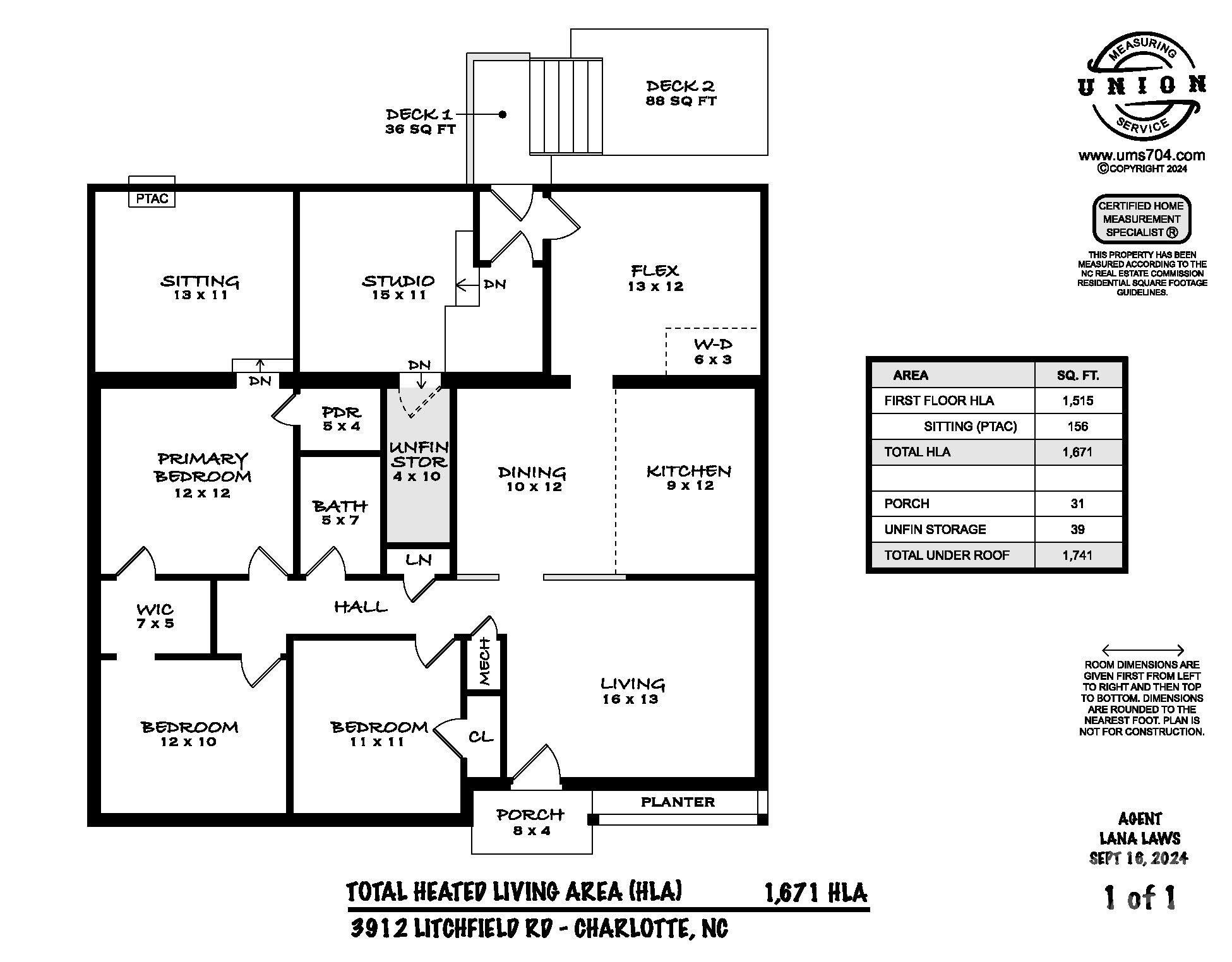 Litchfield Rd, Charlotte, NC 28211