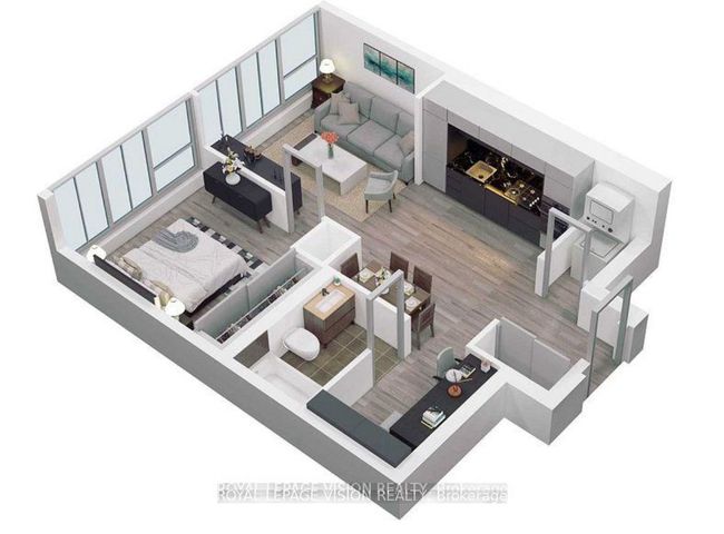 2104 - 10 York St, Condo with 2 bedrooms, 1 bathrooms and null parking in Toronto ON | Image 6