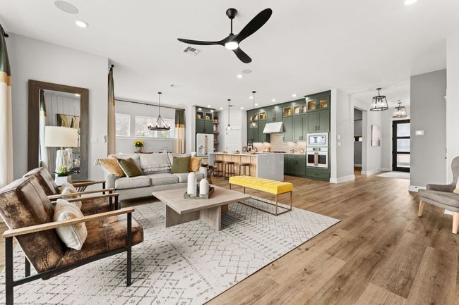 The layout offers flexible furniture arrangement options for both casual and formal setups. | Image 5
