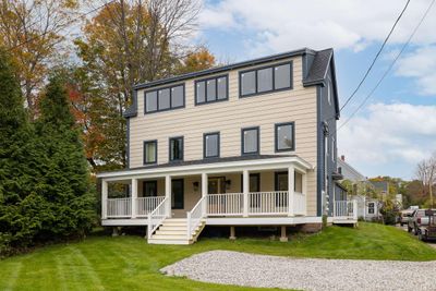 Exceptional residential or investment opportunity in the heart of Kittery Foreside. Currently a duplex, the space could be easily converted to a single family residence, multi-generational living or business opportunity. | Image 1