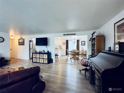 231 Maple Ave NW, Napavine walk into a spacious living room that connects to the dining room | Image 2