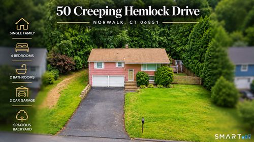 50 Creeping Hemlock Dr, Norwalk, CT, 06851-1030 | Card Image