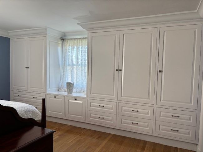 Custom wall of storage & a Walk-in Closet as well | Image 28