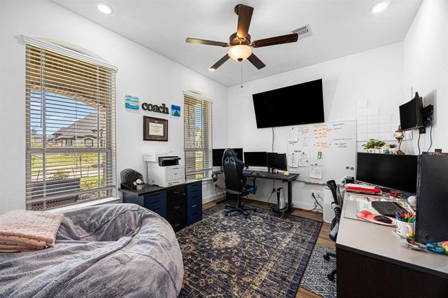 Right off the entry you will enter the study, will plenty of space for large office furniture. | Image 11