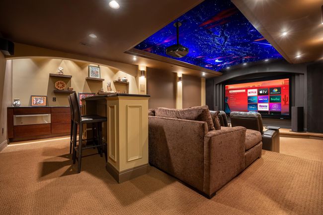 Terrace Level's Extraordinary Theater Room | Image 77