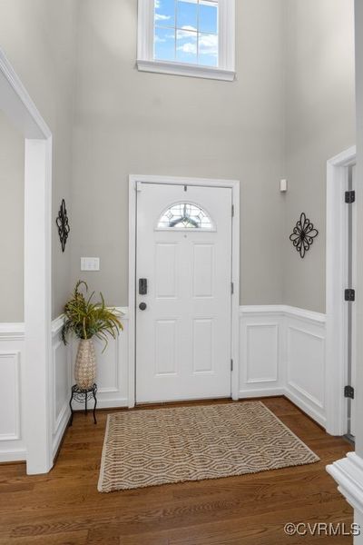 Entryway with hardwood / wood-style floors | Image 3