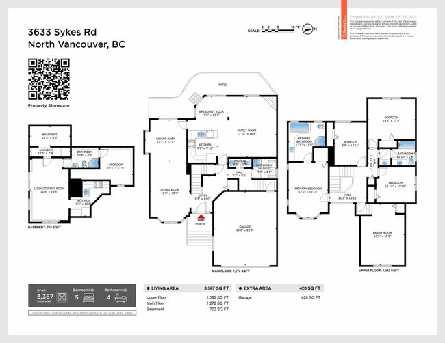 3633 Sykes Road, House other with 5 bedrooms, 4 bathrooms and 2 parking in North Vancouver BC | Image 27