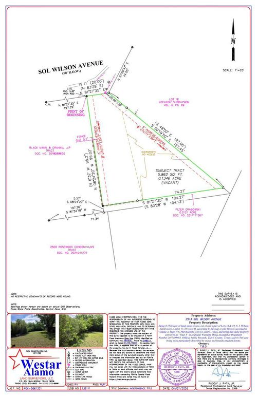 2513 Sol Wilson Ave, Austin, TX, 78702-2417 | Card Image